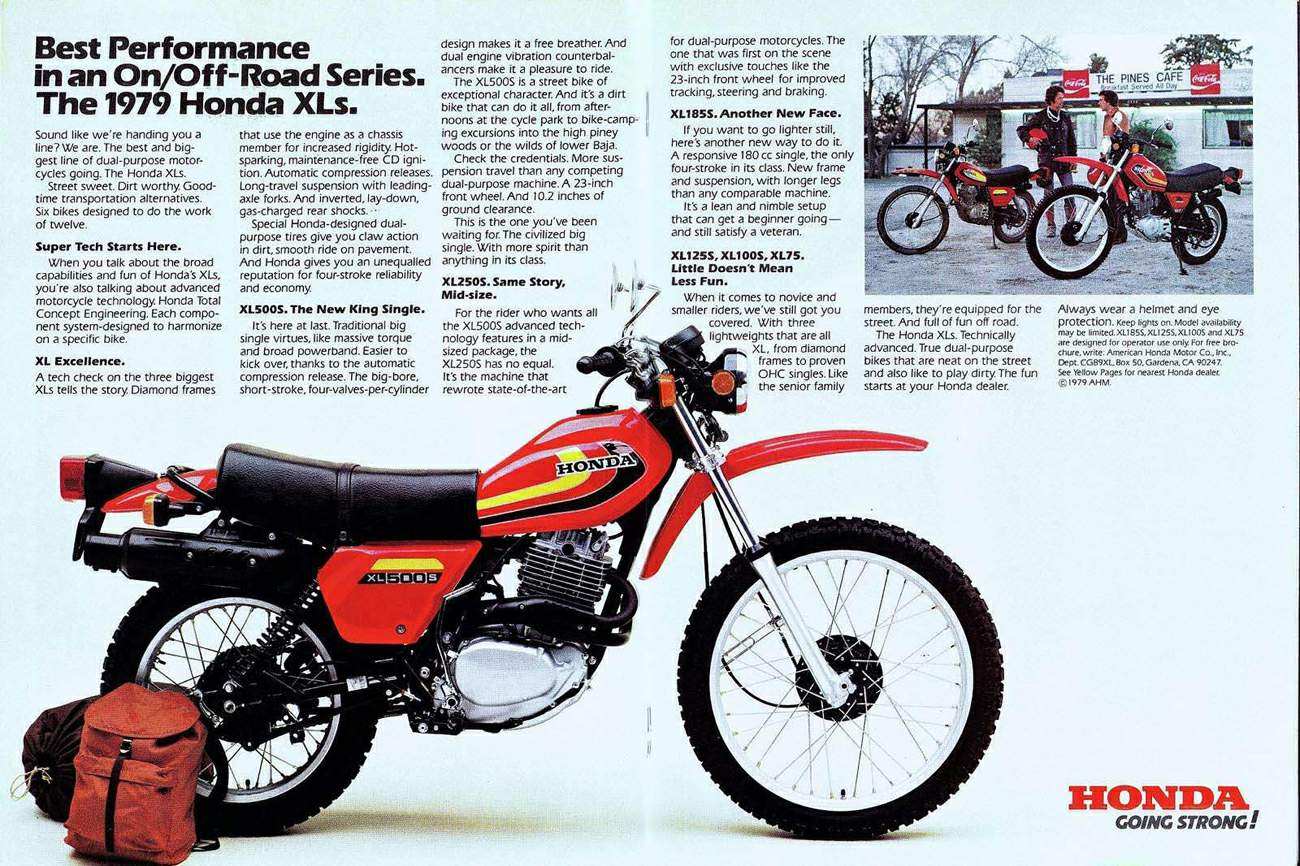 1979 Honda XL 500S